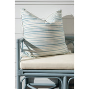 Surf Stripe Decorative Pillow with Insert