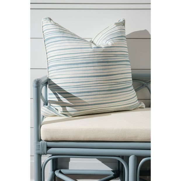 Surf Stripe Decorative Pillow with Insert