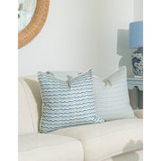 River Stripe Decorative Pillow with Insert