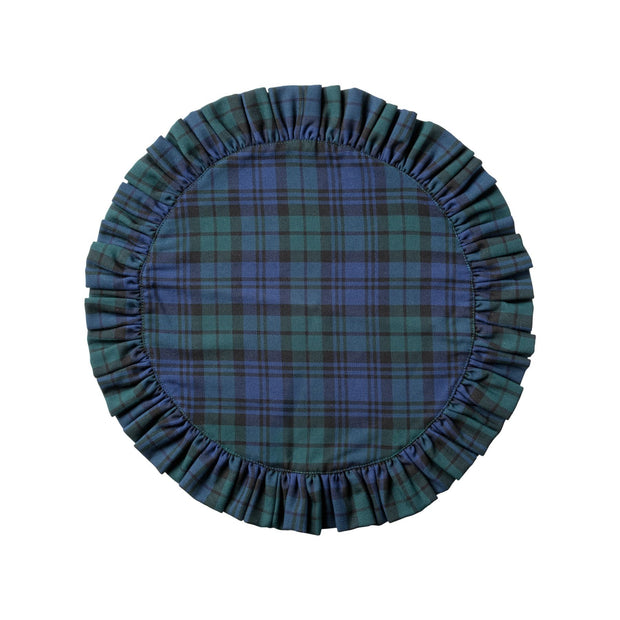 Tartan Ruffle Placemat - Set of 2