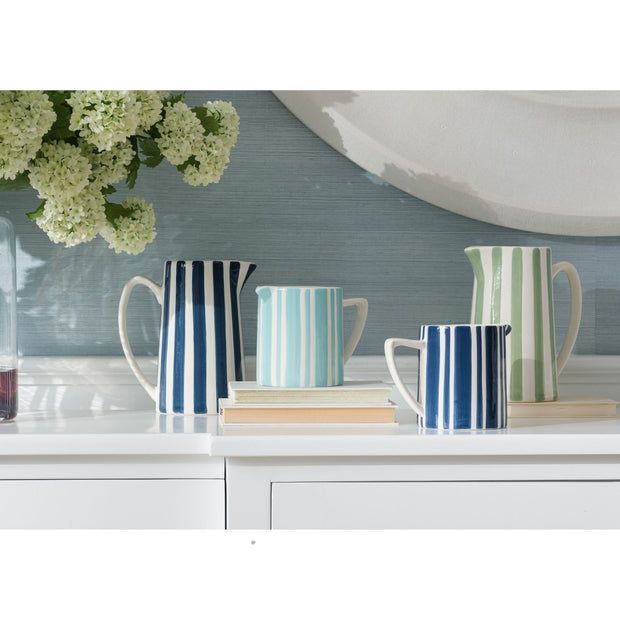 Amalfi Stripe Petite Pitcher