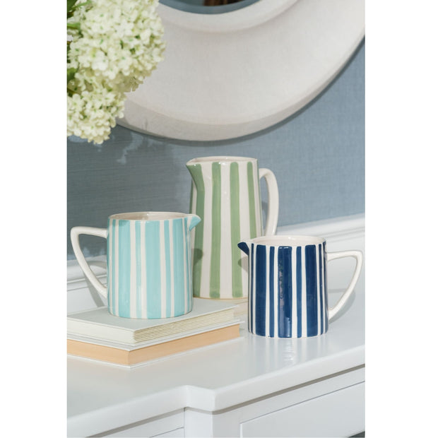 Amalfi Stripe Petite Pitcher