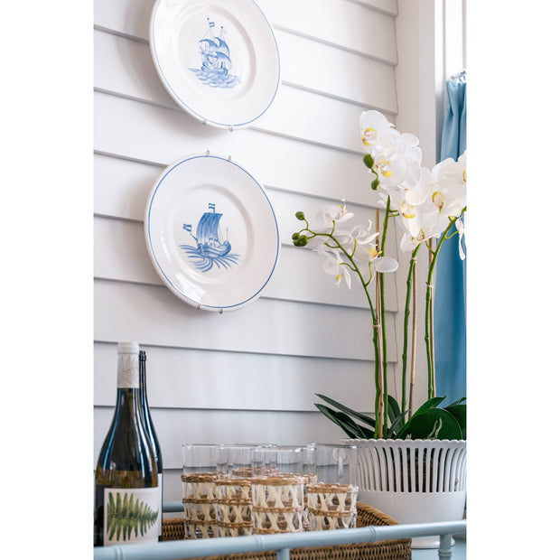Bateau Hand Painted Dinner Plate