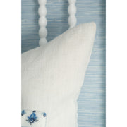 Woven White King Euro with Insert by John Robshaw