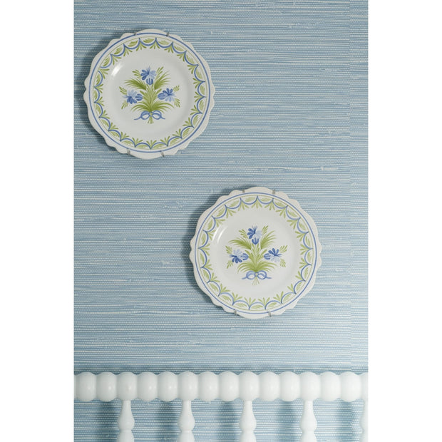 Fleurs Hand Painted Plate