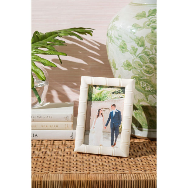 Miramar Bone Photo Frame