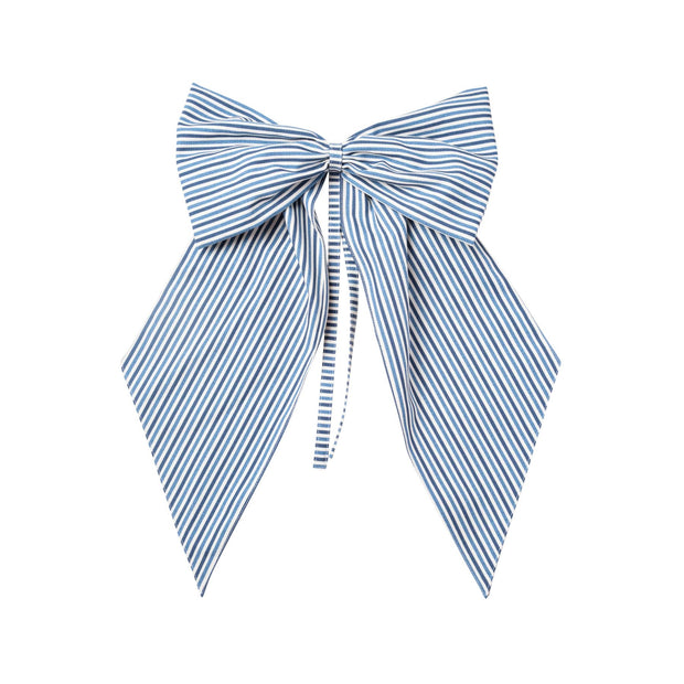 Classic Stripe Oversized Bow