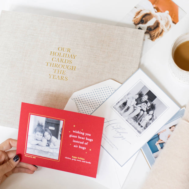 Holiday Card Book - Sage