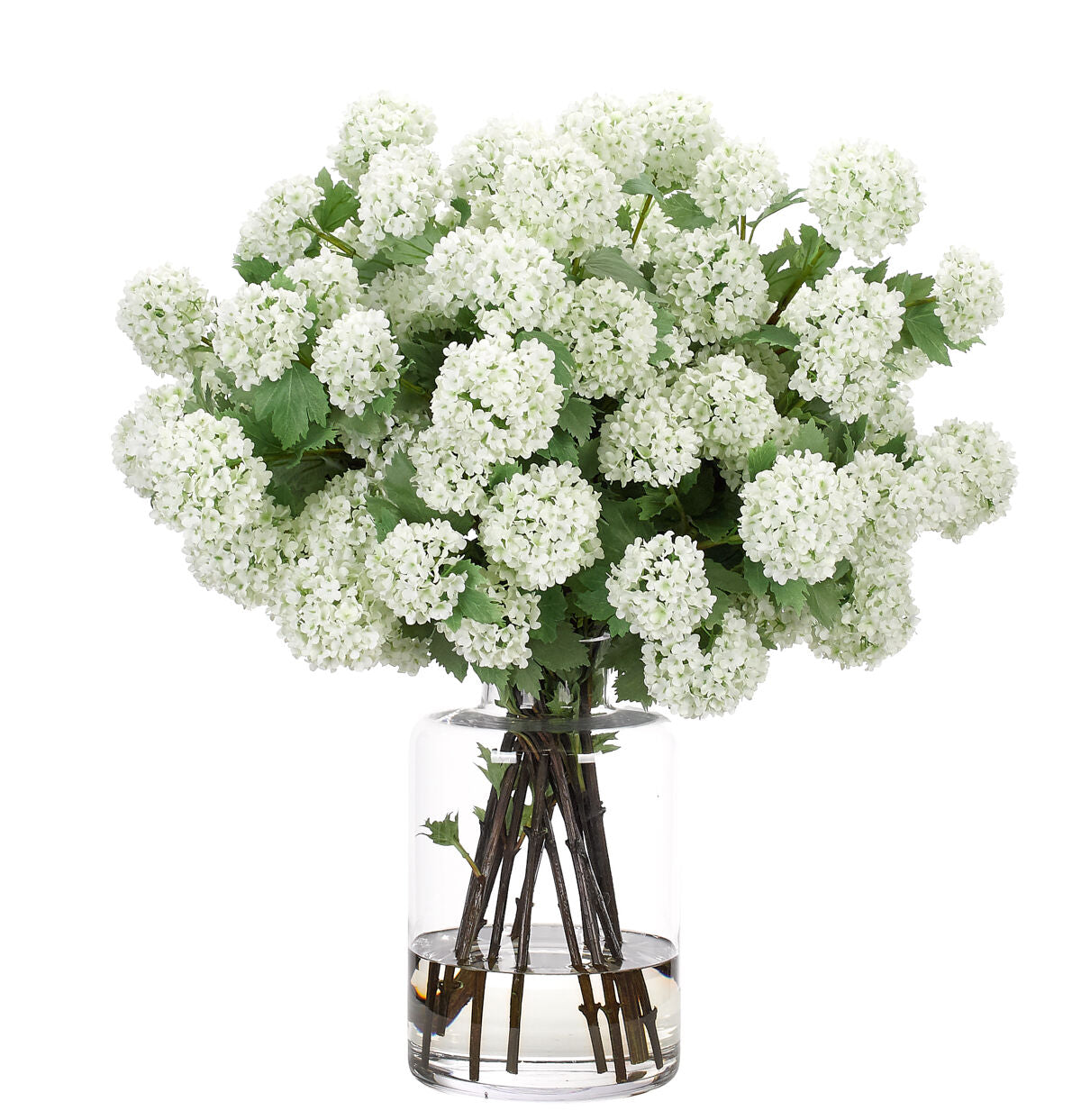 Snowball Hydrangea Faux Arrangement