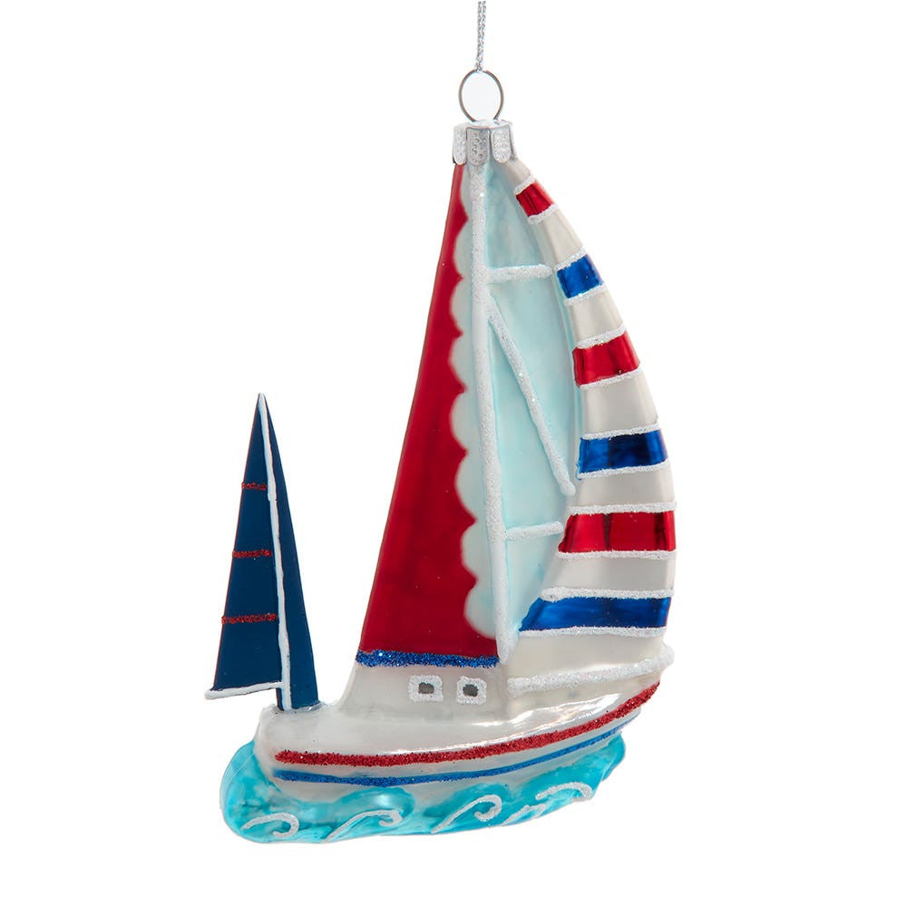 Nautical Sailboat Ornament