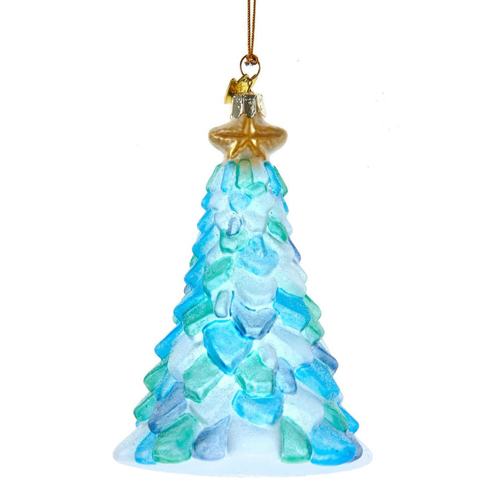 Sea Glass Christmas Tree Ornament