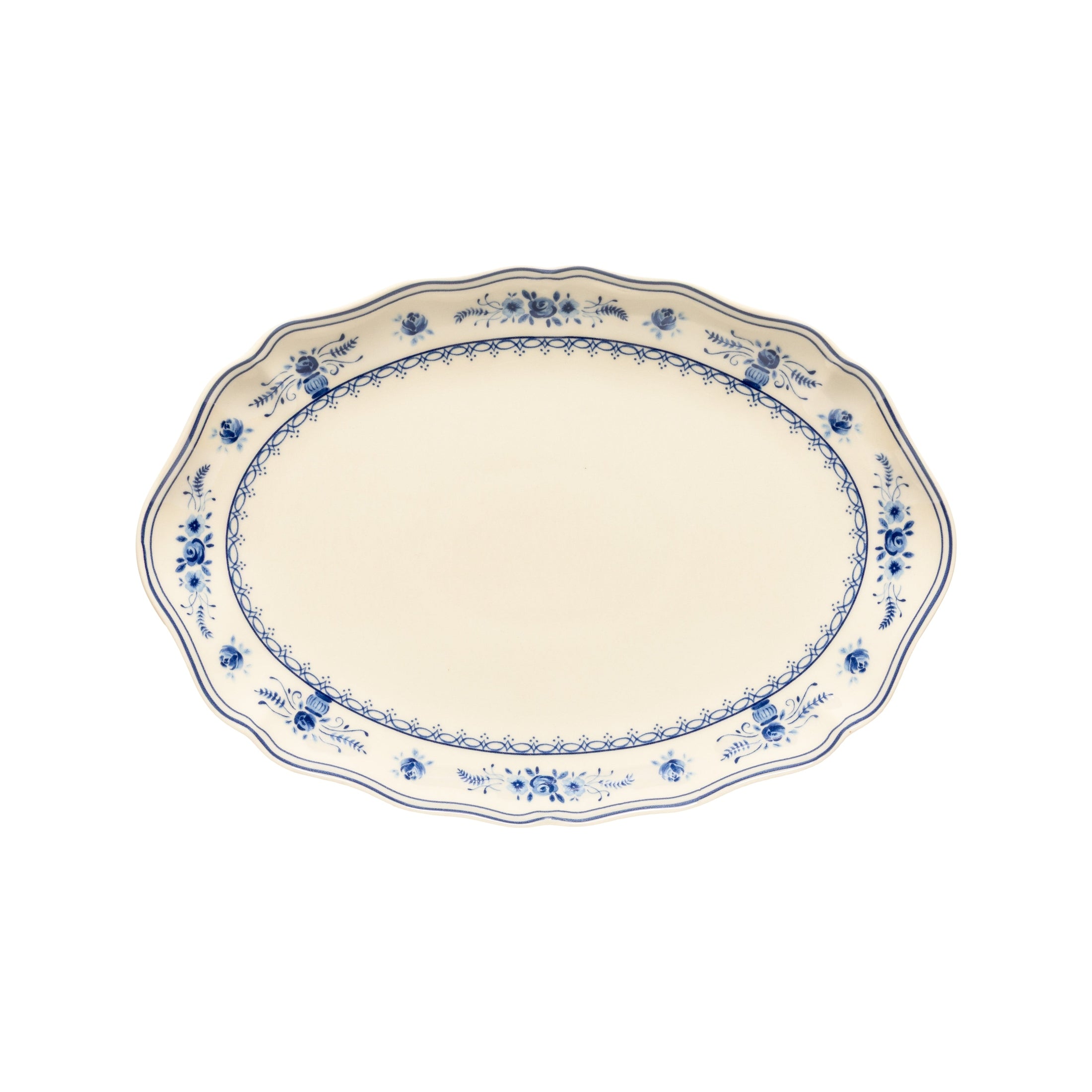 Newport Rose Oval Platter