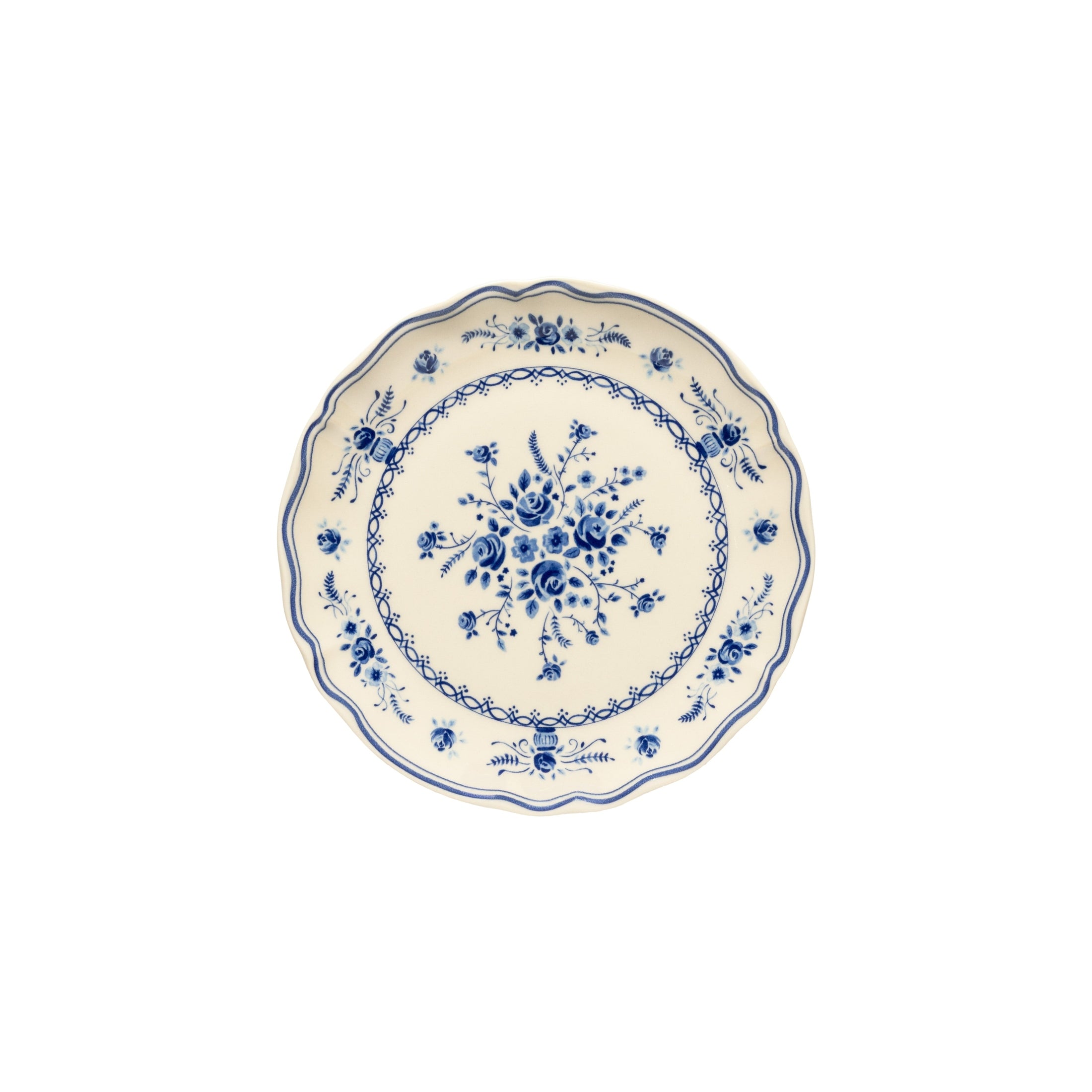 Newport Rose Plate - Set of 6