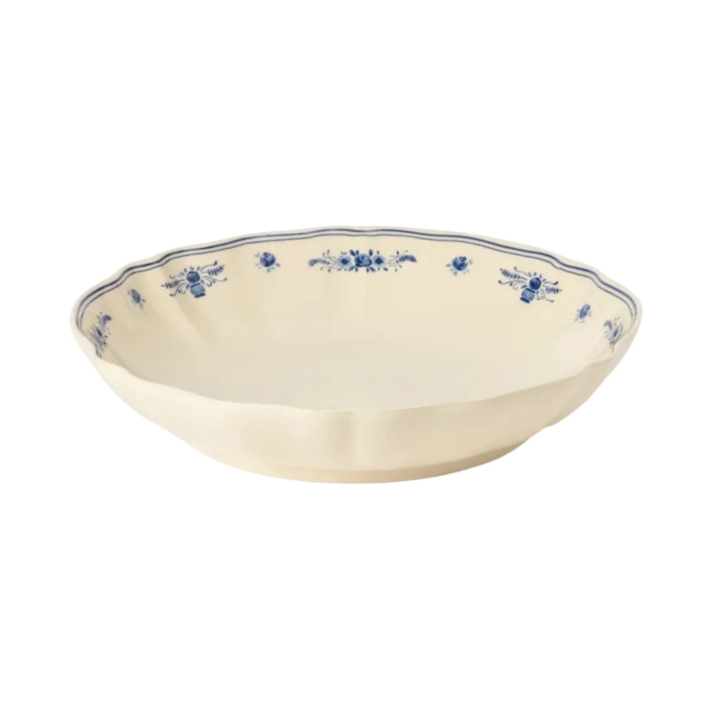 Newport Rose Low Serving Bowl by Cailini Coastal