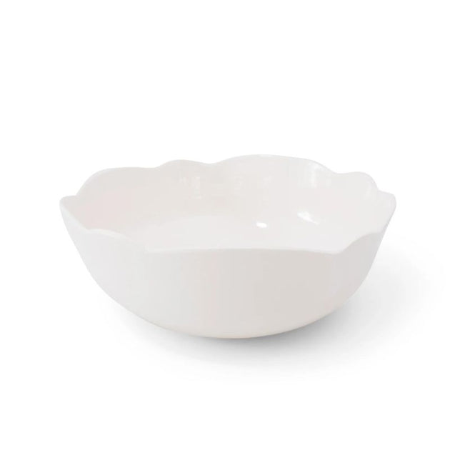 Scallop Melamine Serving Bowl