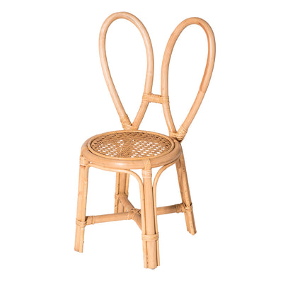 Bunny Rattan Kids Chair