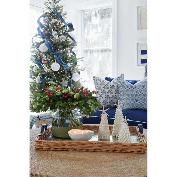 Ivory Shell Christmas Tree