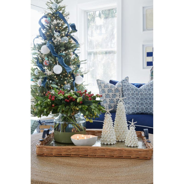 Ivory Shell Christmas Tree
