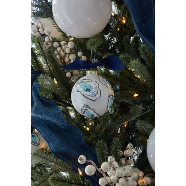 Painted Oyster Ornament