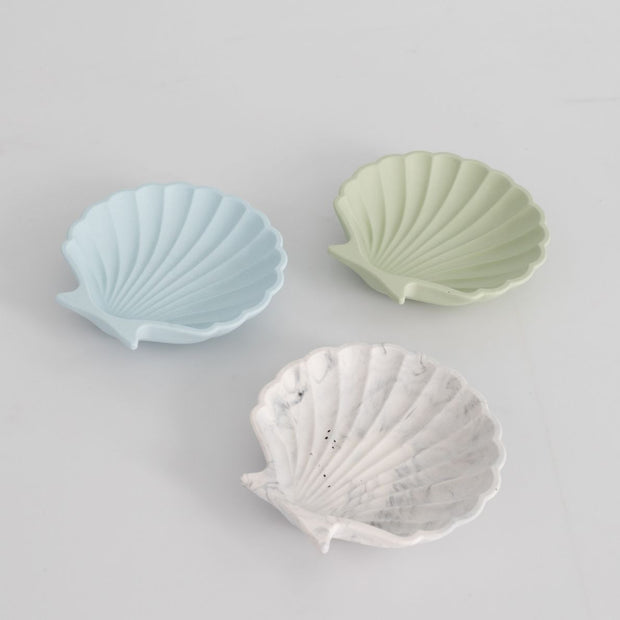 Scallop Shell Trinket Dish - Sea Green