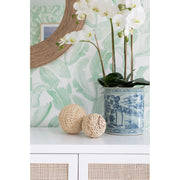 White Orchid Faux Drop-In