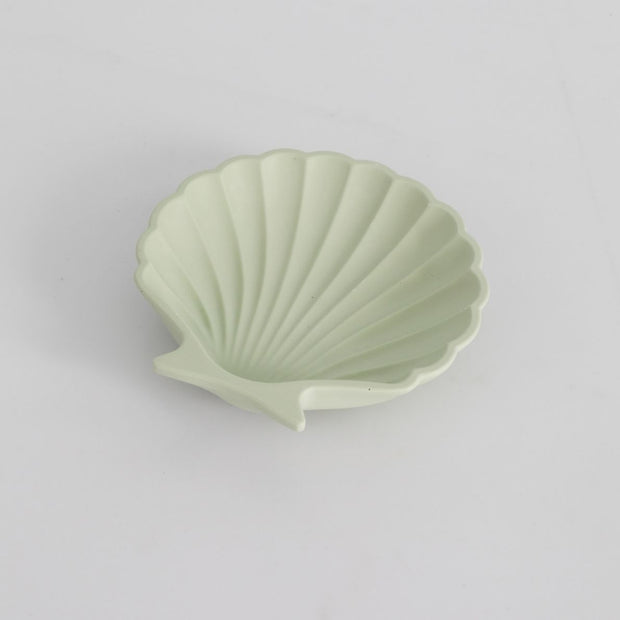 Scallop Shell Trinket Dish - Sea Green