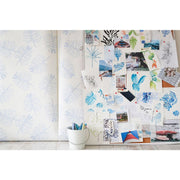 Monstera Blue Wallpaper Swatch