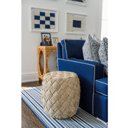 Dionis Woven Seagrass Stool