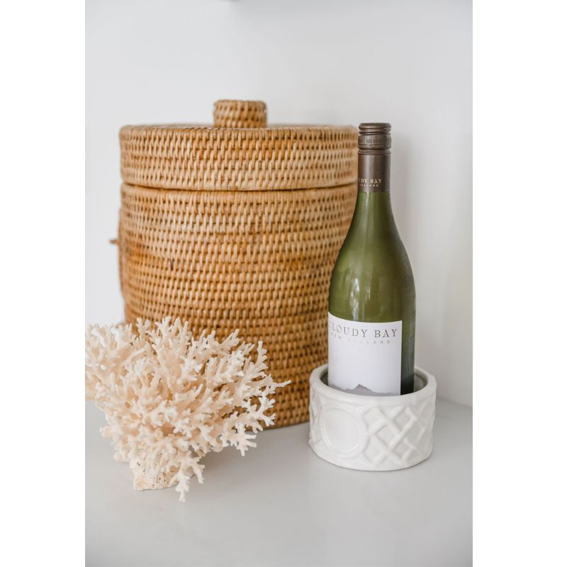Sconset Ice Bucket - Natural - Cailini Coastal