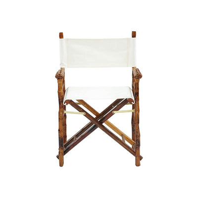 Boca Bamboo Folding Directors Chair - Set of 2