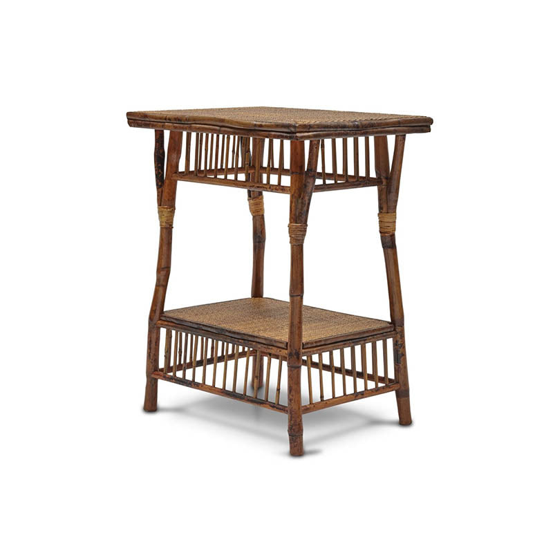Poipu Bamboo Side Table by Cailini Coastal