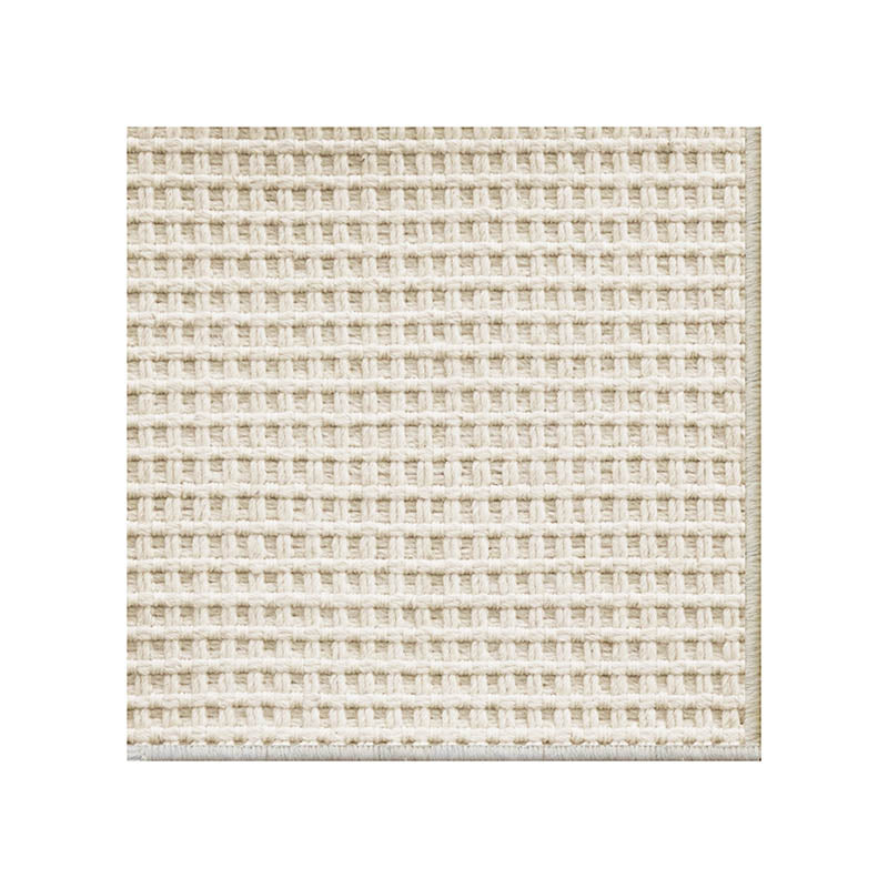 White Crest Wool Rug