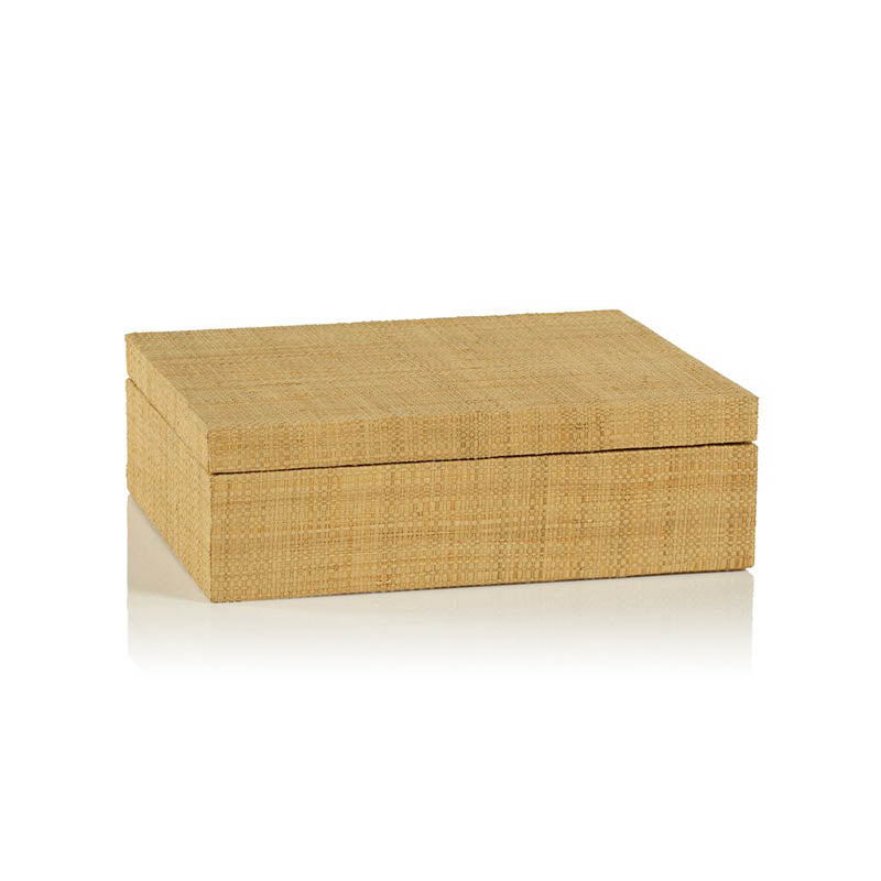 Molokai Grasscloth Decorative Box