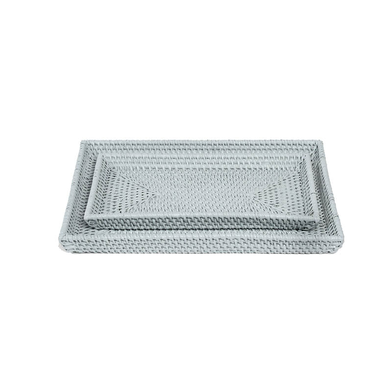 Watch Hill Nesting Vanity Trays - Light Gray
