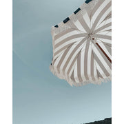 Beach Umbrella - Navy Stripe