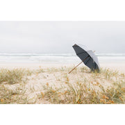 Navy Stripe Rain Umbrella