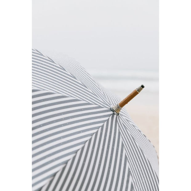 Navy Stripe Rain Umbrella