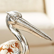 Pelican Shell Sculptures - Set of 2