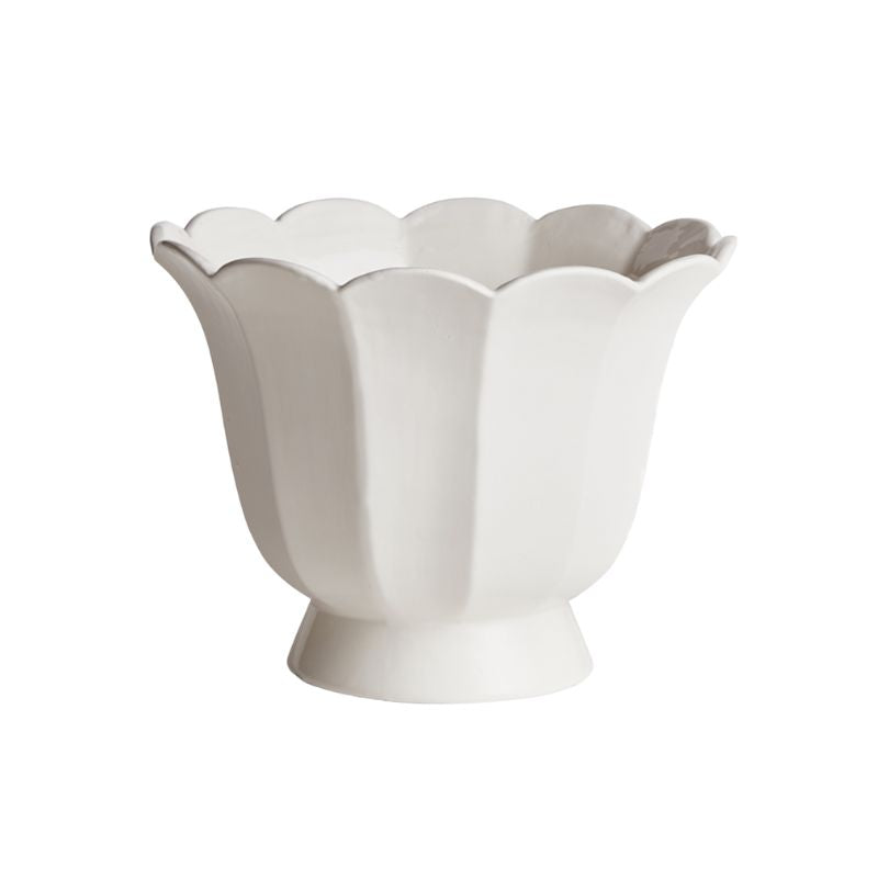 Tropea Fluted Cachepot by Cailini Coastal
