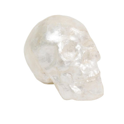 Capiz Shell Decorative Skull