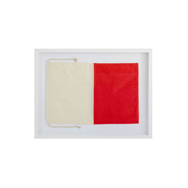 Nautical Signal Flag Framed Art - Hotel