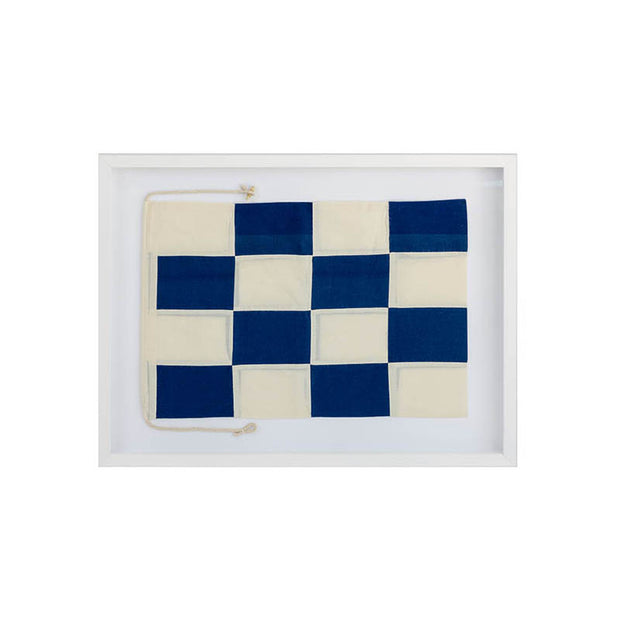Nautical Signal Flag Framed Art - November