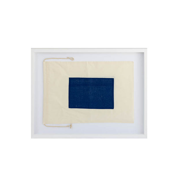 Nautical Signal Flag Framed Art - Sierra