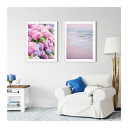 Pink Nantucket Hydrangeas Print