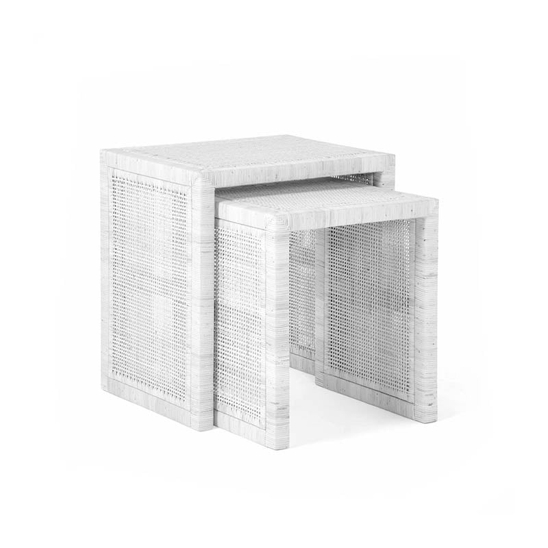 Avalon Nesting Tables - White