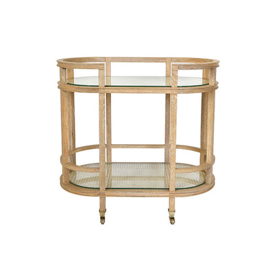 Sand Dune Bar Cart - Natural
