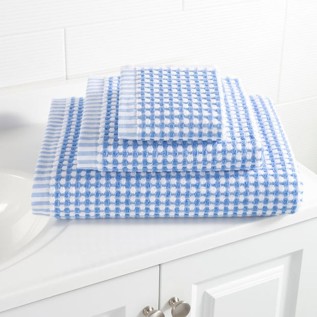 Peconic Towel - White/French Blue