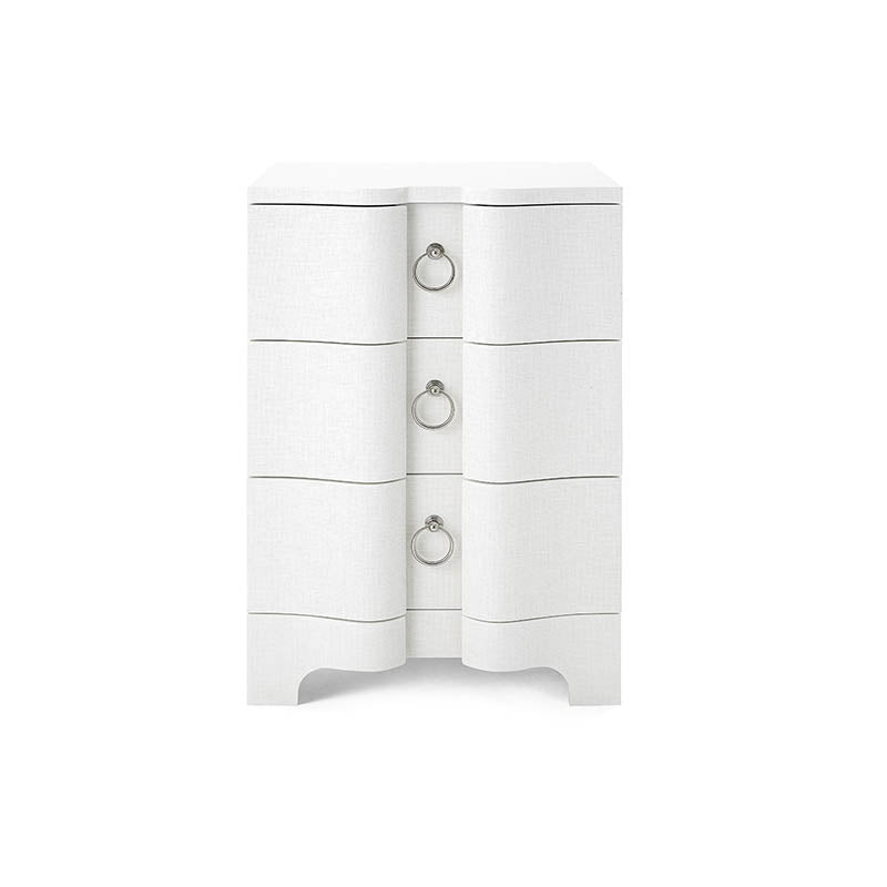 St Lucia Nightstand - White