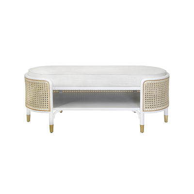 Makonikey Bench - White