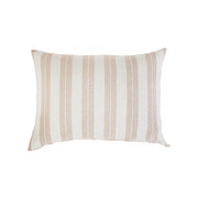 Narragansett Big Pillow with Insert in Ivory/Amber by Pom Pom at Home